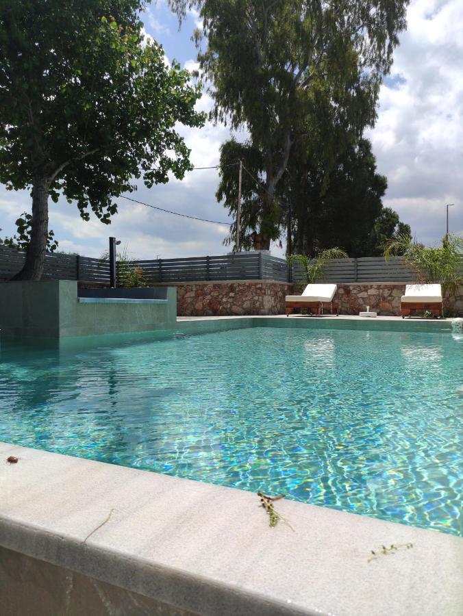 Luxury Villa Anemone With Private Pool Pastida Bagian luar foto